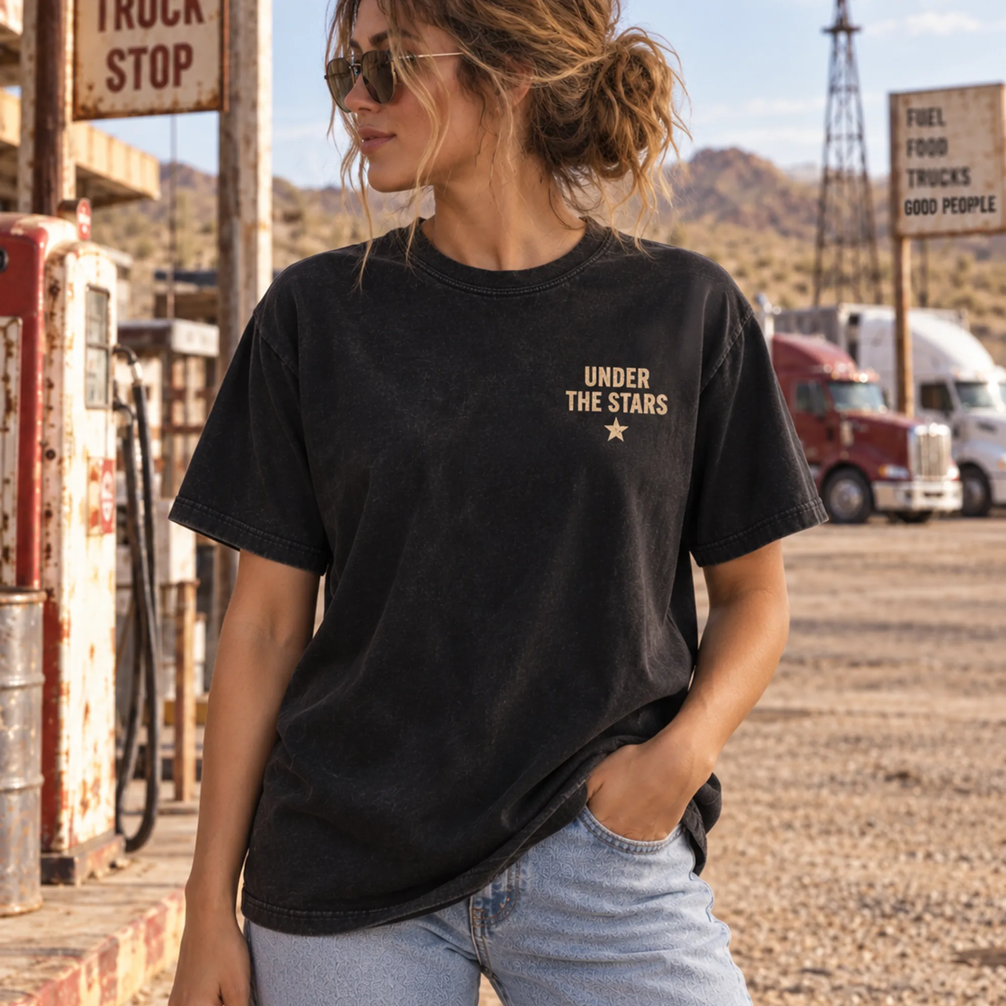 Cherish El Cajon Under the Stars Tee