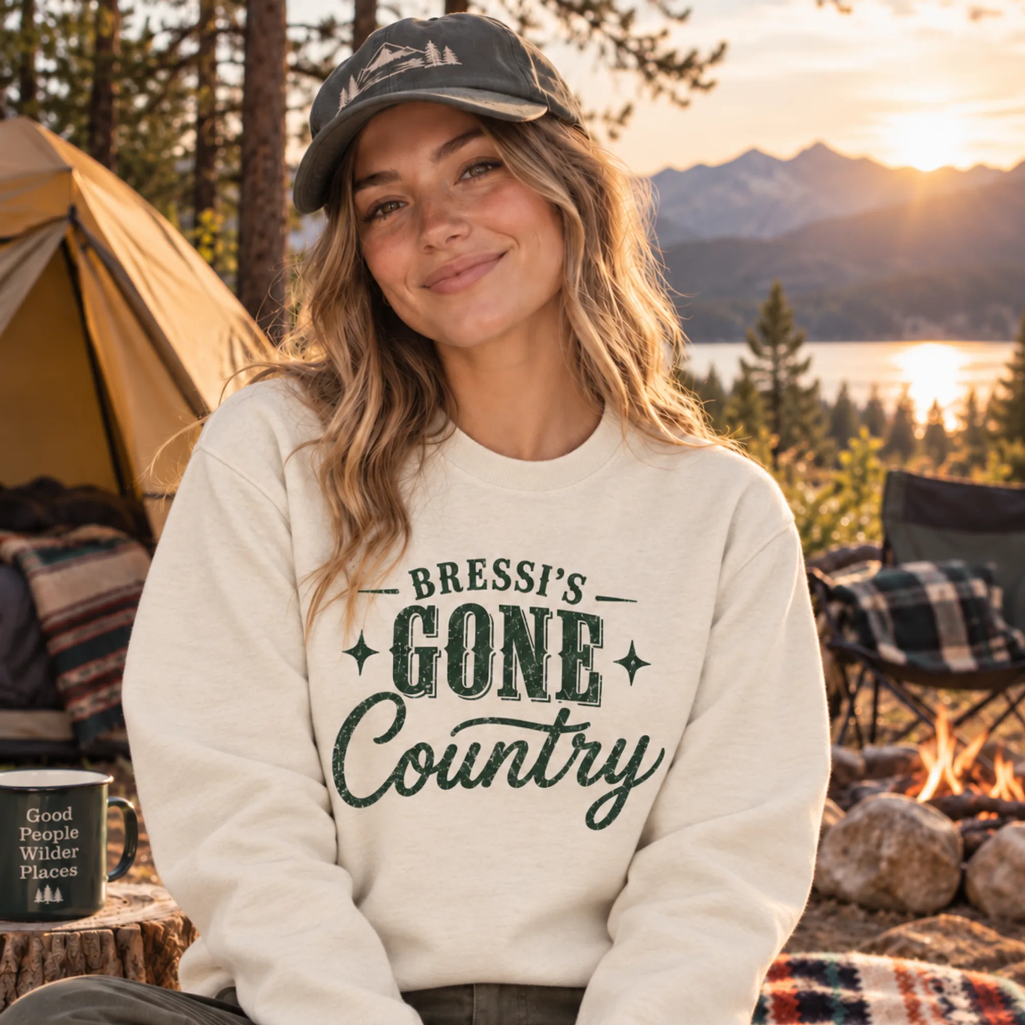 Gone Country Crewneck