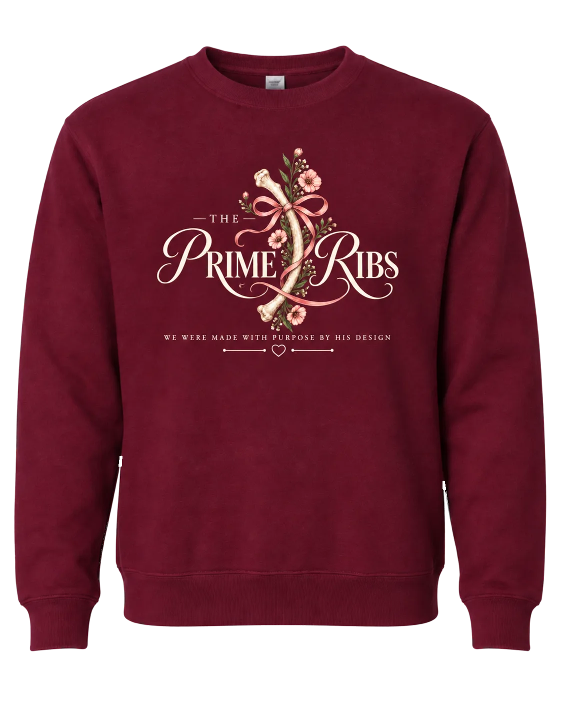 Cherish Eastlake Prime Ribs Crewneck